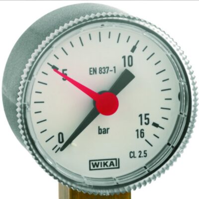 Manometer   0 - 16 bar   /   Ø = 40 mm     -  G 1/8  radial