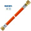 Mitteldruckschlauch G 1/2 LH-ÜM x RVS 12  / Marine