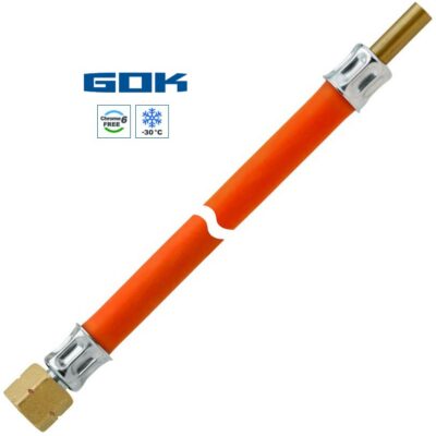 Mitteldruckschlauch G 1/4 LH-ÜM x RST 8  / Marine