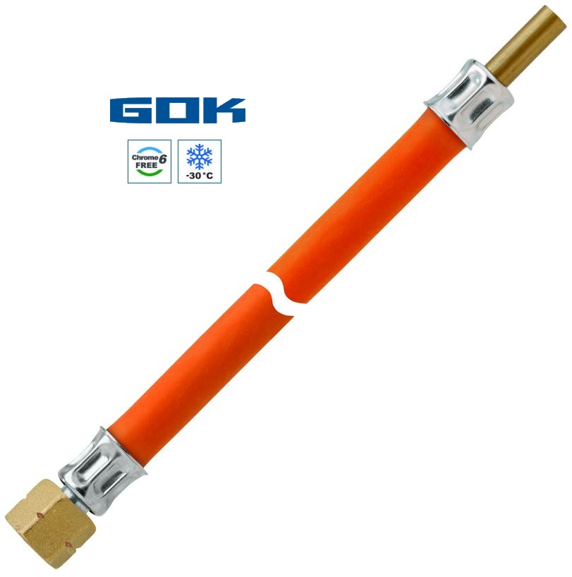 Mitteldruckschlauch G 1/4 LH-ĂM x RST 8 / Marine