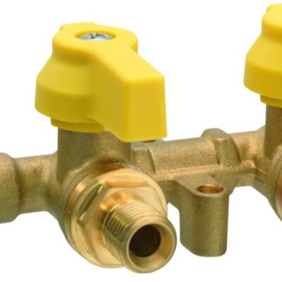Absperrblock AB0270  1/4" PS 5 bis 20 bar