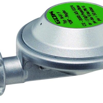 Camping Regler 50 mbar, 90° , 1,0 kg/h