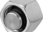 Blindstopfen mit Überwurfmutter + O-Ring BSL