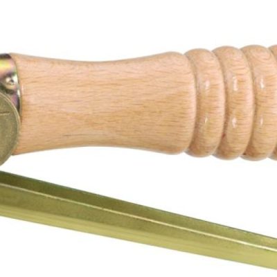 Handbrennergriff aus Holz mit Innenverstellung Wachflamme