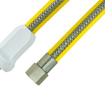 Edelstahl - Allgasschlauch PS 0,1 bar
