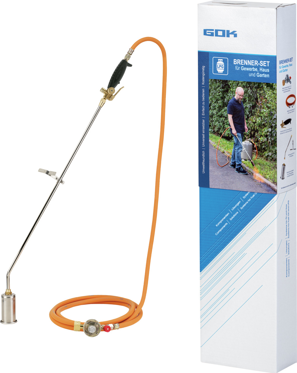 Brenner-Set - 560 mm, Ø 50 mm