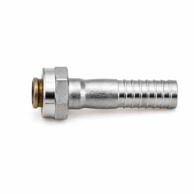 Edelstahl-Allgasschlauch PS 0,1 bar mit Steckkupplung, 1.000 mm