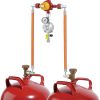 Flaschenanlage 1,5 kg/h- 50 mbar mit aut. Umschalteinrichtung F1