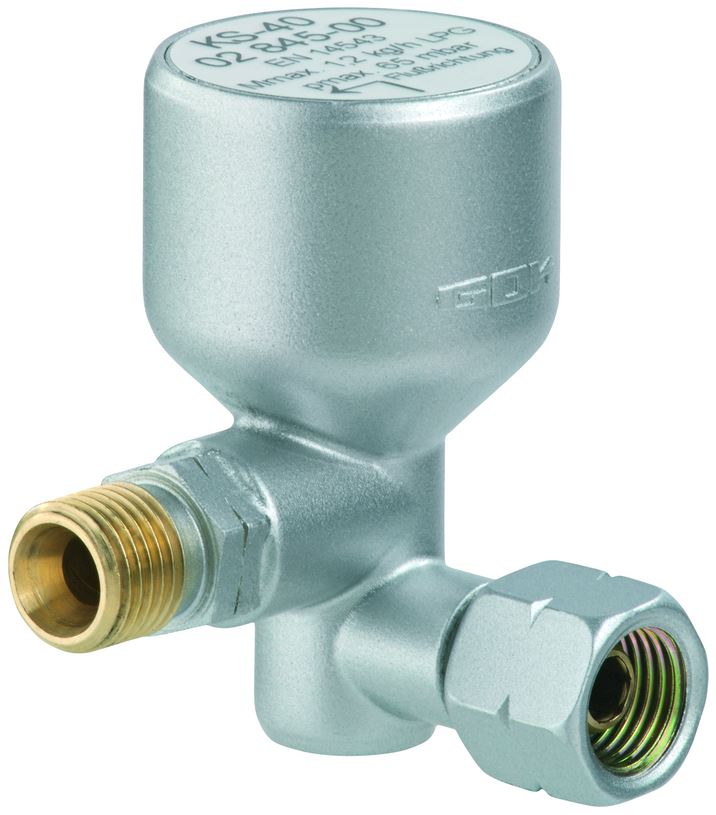 Gas-Kippschutzventil Typ KS-40