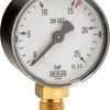 Manometer 0–25 bar axial / Ø 60 mm – G 1/4