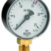 Rohrfeder- Manometer radial m. Ex_Klappe