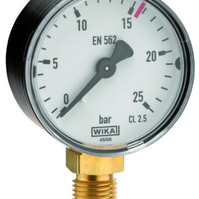 Rohrfeder- Manometer radial m. Ex_Klappe