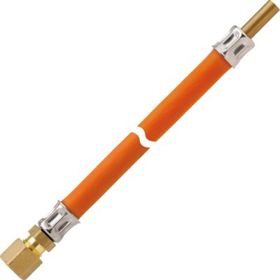 Mitteldruckschlauch G 1/4 LH-ÜM x RST 8  / Marine
