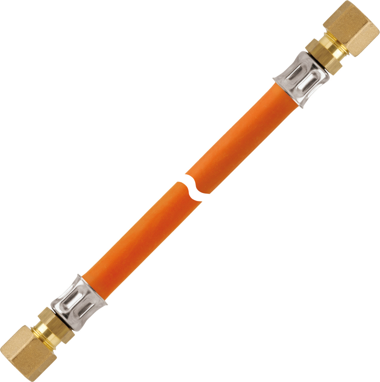 Mitteldruckschlauch G 1/4 LH-ÜM x RVS 8 / Marine