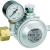 Niederdruckregler EN61-DS , 16 bar 1,5 kg/h ÜDS Manometer