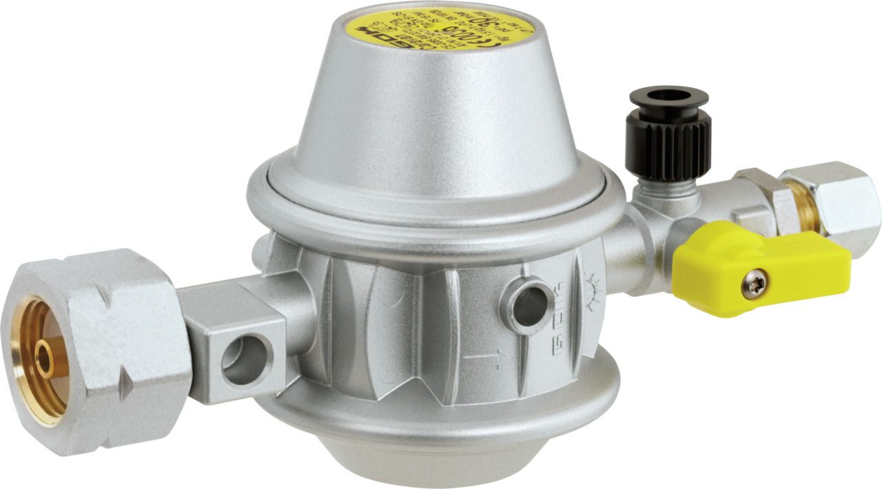 Niederdruckregler Typ EN61-DS – 1,5 kg/h, 30 mbar, PS 16 bar