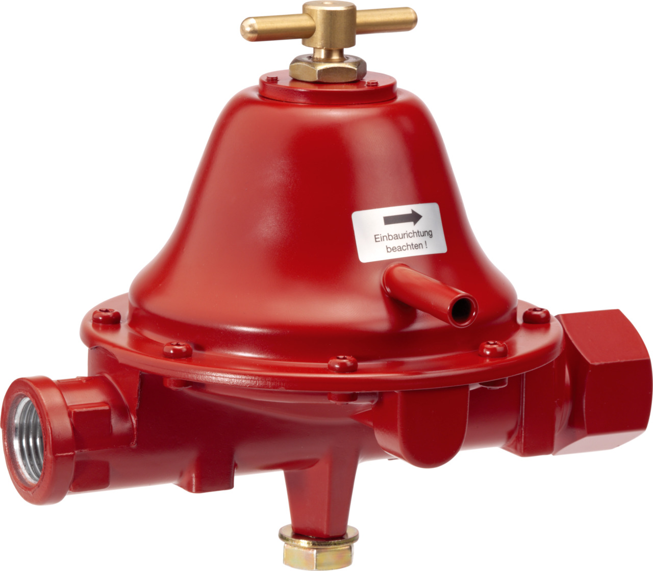 Nieder- und Mitteldruckregler verstellbar – 20–500 mbar, 10 kg/h