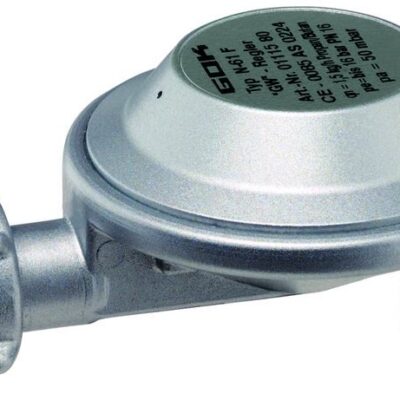 Niederdruckregler EN61   50 mbar 1,5 kg/h Abgang 90°