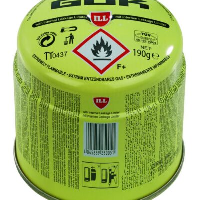 Universal-Gaskartusche 190 g - EN 417 Standard