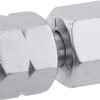 Übergangsstück G 1/4 LH-ÜM × Mutter mit Schneidring 8 mm
