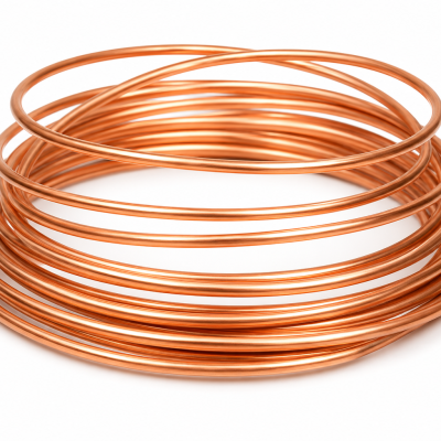 Kupferrohr 8 x 1 mm DIN/DVGW ~1,5 Meter (gerollt)