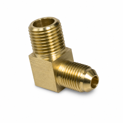 Winkeleinschraubstutzen AG 1/4″ NPT × AG 1/2″ UNF 90°