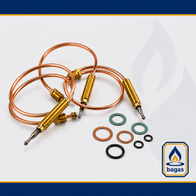Dichtungen, Thermoelemente & Magneteinsätze